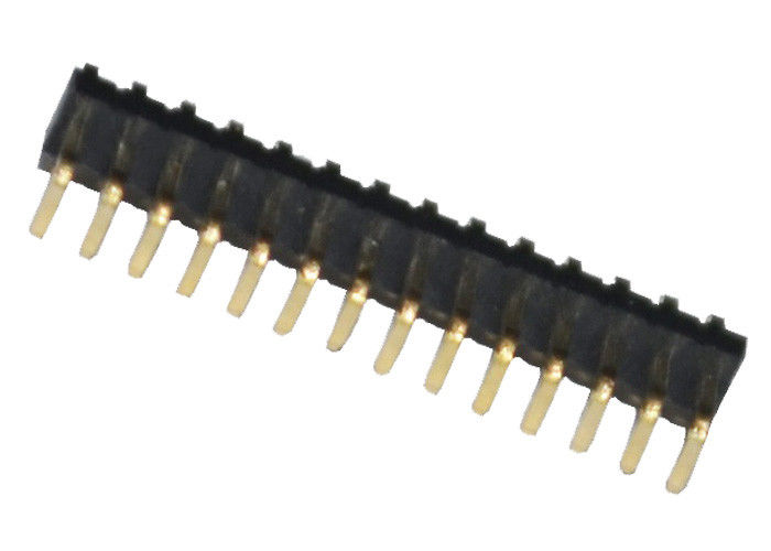Vertical Mount 14 Pin Header 90 องศา U ประเภทวงจรเชื่อมต่อพินบอร์ด