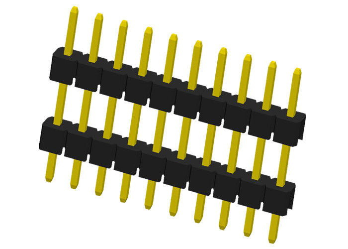 คู่พลาสติก 10 Pin Header Connector 180 องศา Type Pcb Pin Connector