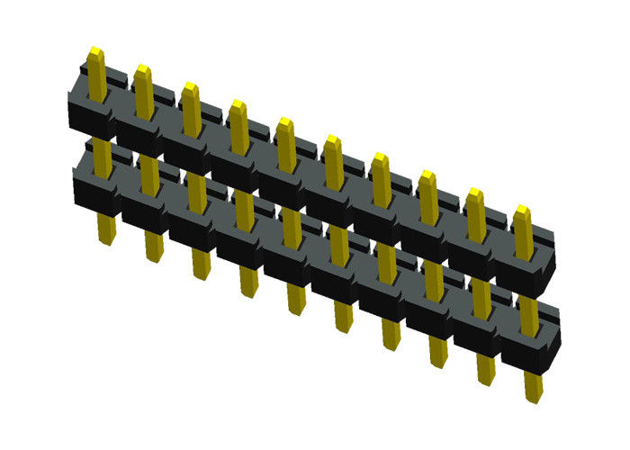 คู่พลาสติก 10 Pin Header Connector 180 องศา Type Pcb Pin Connector
