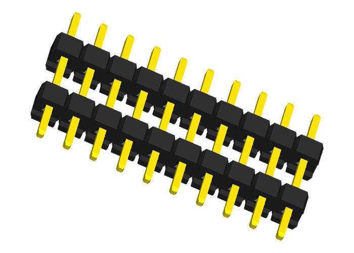 คู่พลาสติก 10 Pin Header Connector 180 องศา Type Pcb Pin Connector