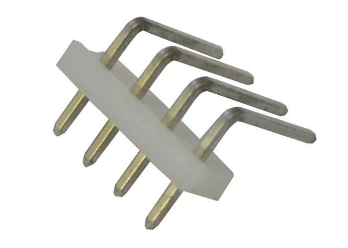 4 Pin Board เข้ากับบอร์ด Pin Header มุมฉากตลอดรู 5.08 มม. Pitch