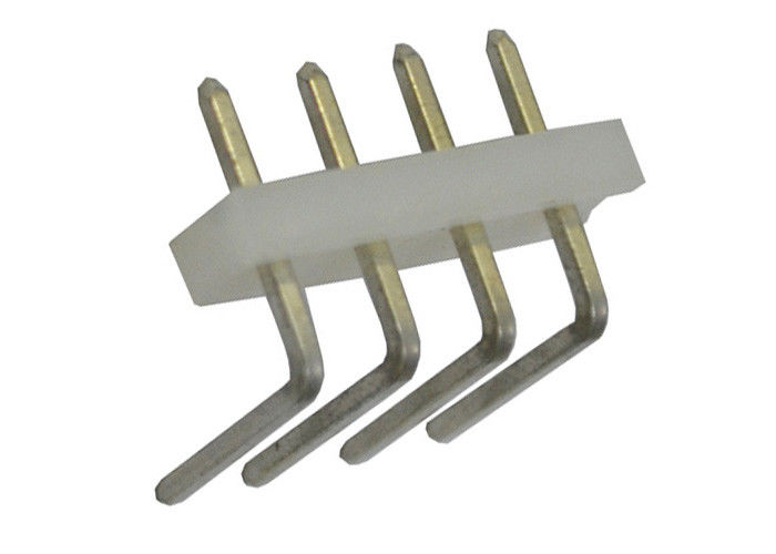 4 Pin Board เข้ากับบอร์ด Pin Header มุมฉากตลอดรู 5.08 มม. Pitch