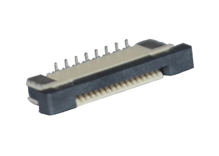 SMT 16 Pin FFC FPC ตัวเชื่อมต่อ 0.5 มม. สนามพื้นผิวส่วนบนของตัวยึดขา