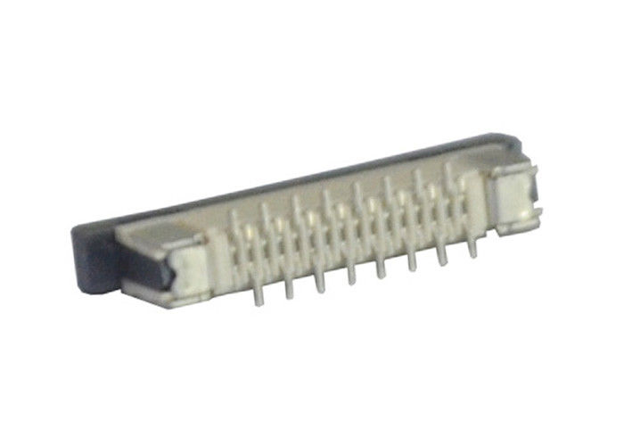 SMT 16 Pin FFC FPC ตัวเชื่อมต่อ 0.5 มม. สนามพื้นผิวส่วนบนของตัวยึดขา