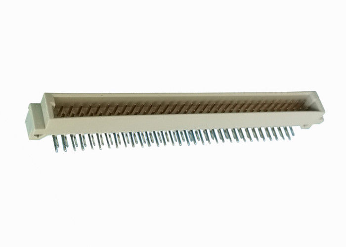 ตัวเชื่อมต่อ Pin DIN แบบ DIN 41612 Pcb 2X32 Pin มุมฉากประเภท 64W ตัวผู้