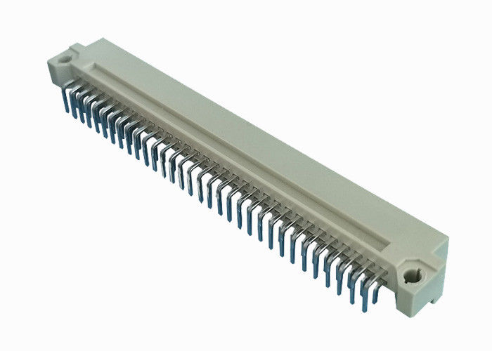 ตัวเชื่อมต่อ Pin DIN แบบ DIN 41612 Pcb 2X32 Pin มุมฉากประเภท 64W ตัวผู้