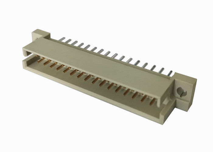 ตรงหัวต่อ 41612 Pcb Header ชาย 180 องศาทอง / ดีบุกกว่านิกเกิล