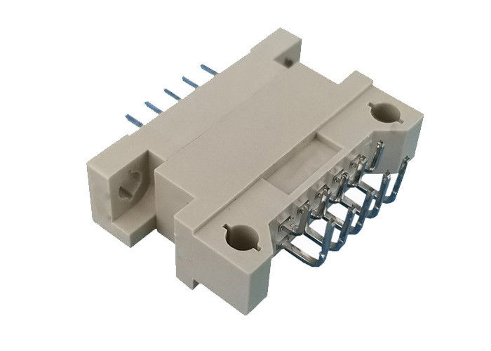 หญิงตรง 2x5 หัวเข็ม DIN 41612 180 Degre สองแถวสำหรับบอร์ด PCB