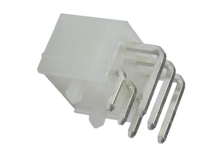 สีขาวมุมขวา 6 หัวเข็มเวเฟอร์ Pcb สายเชื่อมต่อบอร์ด 30 เมตรโอห์ม