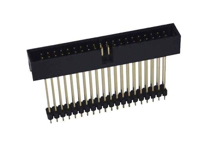 PCB Board 2.0 มม. Pitch Connector 40 Pin กรมทรัพย์สินทางปัญญาประเภทคู่พลาสติกแบบตรง