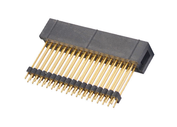 ทองเหลืองติดต่อ 18 Pin Header 2.54 มม. หัวต่อแบบตรงสำหรับบอร์ด PCB