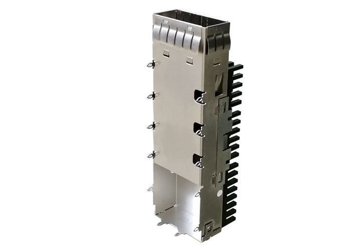 แท็บ EMI พอร์ตเดี่ยว SFP28 เคจ 18.75 มม. สำหรับตัวเชื่อมต่อ QSFP28