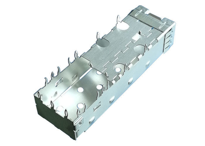 ตัวเชื่อมต่อ SFP Cage ประสิทธิภาพสูง 1 x 1 Single Port 3D Foot Design 3.05 มม