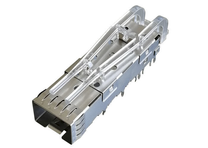 ท่อแสงตัวเชื่อมต่อกรง SFP แผงเมาท์โลหะผสมทองแดงสำหรับ Gigabit Ethnet