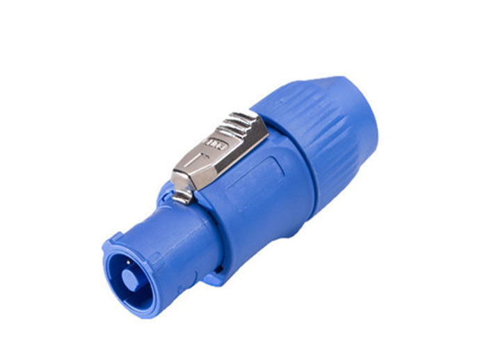 20A รั่วไฟฟ้าปลั๊กต่อชาย 3 Pin สำหรับหน้าจอ LED กลางแจ้ง