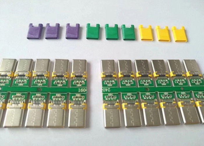 Type C Micro Usb Connector ตัวเรือนสแตนเลสสตีลพร้อมฟังก์ชั่นชาร์จ / ข้อมูล