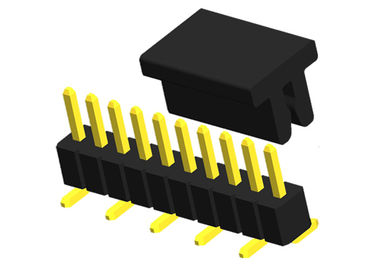SMT Pin Header 10 Pin Single Row CAP มุมขวาหัวคอนเน็กเตอร์แฟลชทองคำ
